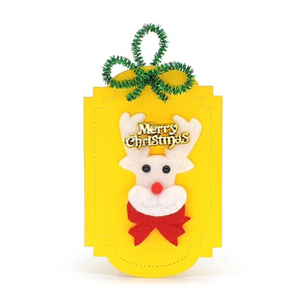 [키즈킹] 크리스마스 가랜드 사각카드 만들기/루돌프