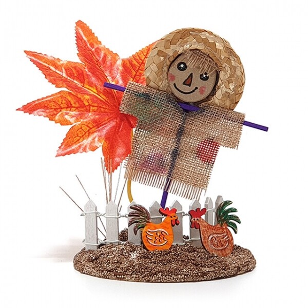 [키즈킹] 가을 만들기/허수아비 장식 만들기