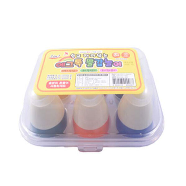 [물감 에그톡] 허니 6칼라 그림책