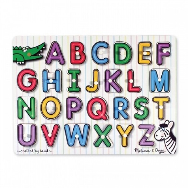 [멜리사앤더그] 알파벳 꼭지퍼즐