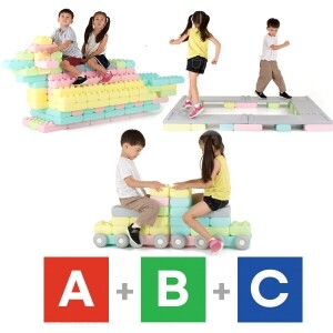 스위티 빅블록 풀세트106pcs(A+B+C)