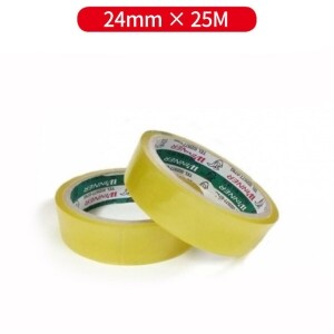 [금성]OPP 투명테이프(24mm*25M*2입)