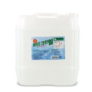 크로바 바이오크린웰 살균소독제 주정알콜 뿌리는소독제 소독용에탄올, 20L, 1개