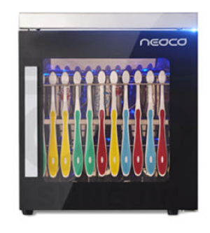 네오코 LED 컵 칫솔 살균소독기 건조기 벽걸이 탁상겸용 12인용 NEO-LS12TC