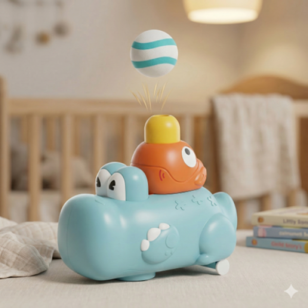 [4월 말 일괄출고][본사] 플로팅 볼 악어