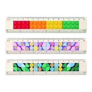 블럭자15cm-유니콘or동물(6개)