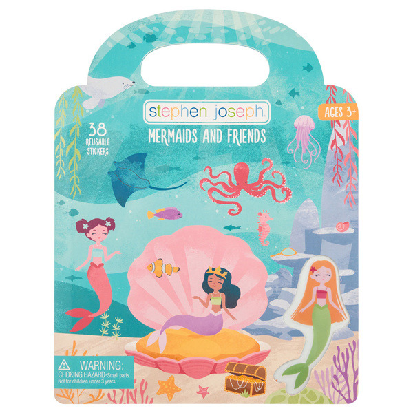 스테판조셉리유저블스티커북인어공주