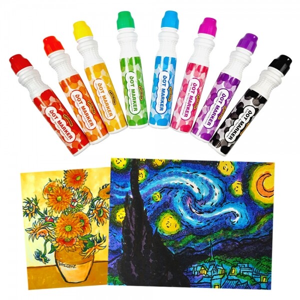 [미술활동/놀이 브랜드전] 아티바바 도트마카 명화캔버스세트