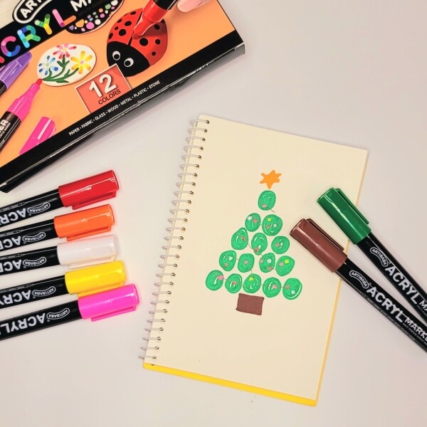 [산타가 준비한 크리스마스 기획전] ★1+1특가★ 아티바바 아크릴마카 12색