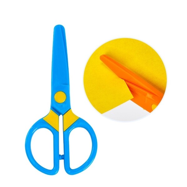 [캐스비]아트스쿨 양손안전가위(2822)(색상랜덤) (수량 선택 가능)