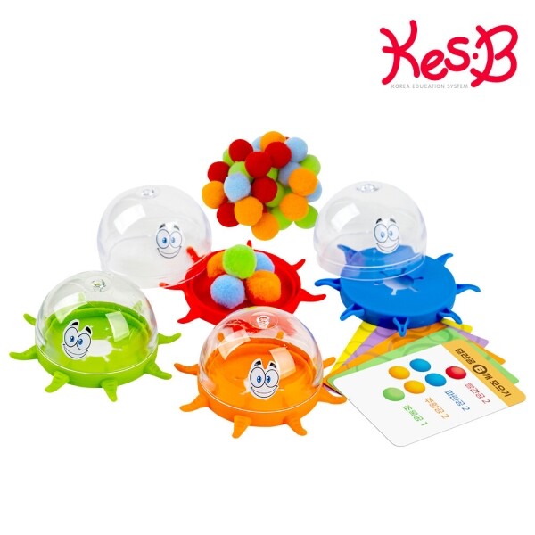 [캐스비]보드게임 컬러볼 빨아먹기 챌린지(2910)