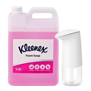 크리넥스 폼 솝 5L + 전용용기
