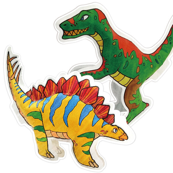 입체 공룡만들기 공룡시대 색칠공부 10입 (4종 택1)