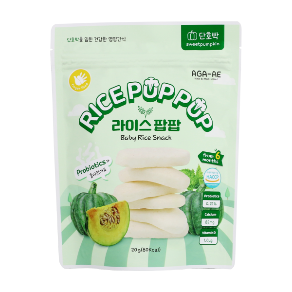 아가애 라이스팝팝 단호박 10개 세트