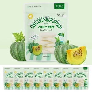 아가애 라이스팝팝 단호박 10개 세트