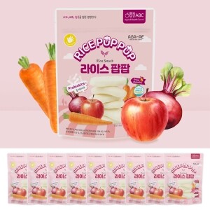 아가애 라이스팝팝 ABC 10개 세트