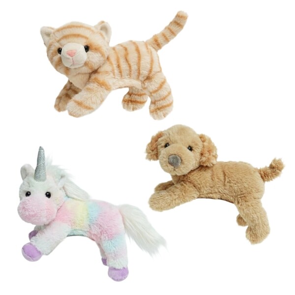 [본사] 매직캐슬 손인형 엎드린 동물 손인형 3종