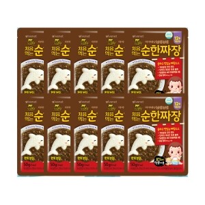 [본사] 아이배냇 처음먹는순한짜장 50G x 10개묶음 유아 식품 간식
