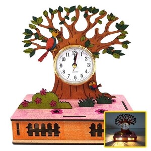 [만들기대장]큰나무 시계조명등
